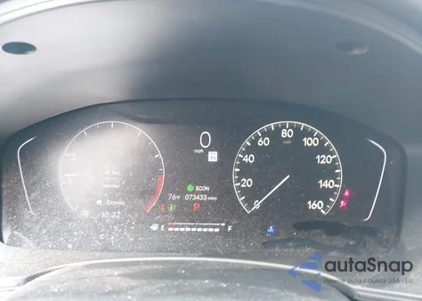 2022 Honda Civic Sport z USA, uszkodzony, nr VIN 2HGFE2F54NH552793